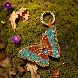 Arbre de Noël en feutre brodé de perles, fait main, écologique, élégant et magnifique, avec breloque festive, couleur et taille personnalisables, tendance - Product Image 5