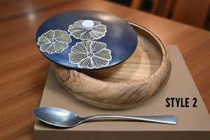 Wooden Chapati <b>Storage</b> Hotpot <b>Box</b> Insulated Roti Serving Container Kitchenware Handmade Rustic Style Food Warmer Organizer - Product Image 4