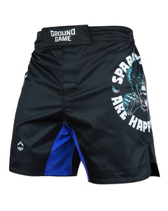 กางเกง MMA 2-in-1 สำหรับ BJJ MMA กางเกงต่อสู้พร้อมซับในรัดรูปในตัว เหมาะสำหรับการต่อสู้แบบ Grappling, Brazilian Jiu Jitsu, No-Gi - Product Image 1