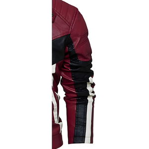 Chaqueta de Cuero de Invierno Casual de Primera Calidad 100% Cuero para Hombre con Logotipo Frontal, Reversible y Térmica, Impermeable y Resistente al Viento - Product Image 4