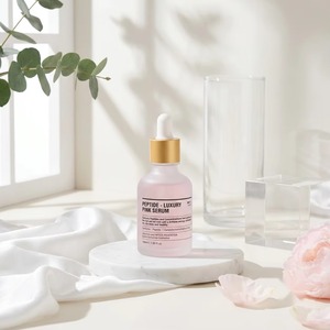 Suero Coreano con Péptidos y Vitamina B12, Suero Rosa Reafirmante, Voluminizador e Hidratante Profundo para la Piel, Suero de Lujo K-Beauty 50ml - Product Image 5