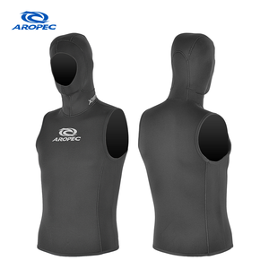 Aropec Gilet à capuche en néoprène 5/3 mm à libération d'air GBS Super Stretch, sous-vêtement de plongée pour homme OEM/ODM - Product Image 1