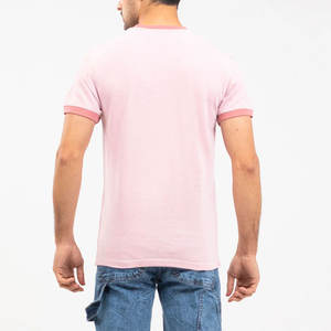 Camiseta de Hombre de Primera Calidad, Camiseta Más Vendida para Hombre, Color Sólido, MOQ Bajo, Camisetas Transpirables, Precio al por Mayor - Product Image 2