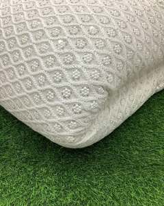 High Quality Sequin Embroidery Fabric 3D Floral Lace Fabric for Evening Dress Wedding Gown Garment - Product Image 2