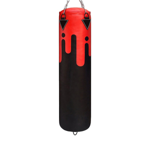 Saco de Boxeo de Peso Pesado con Material de Cuero PU, Diseño Duradero, Colores y Logotipo Personalizables, Opción de Relleno de Agua, OEM - Product Image 2