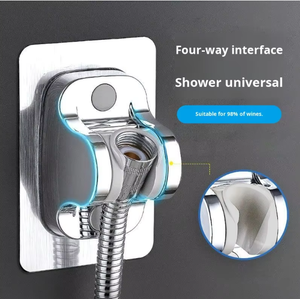 Support de douche adhésif sans perçage - Installation sans dommage pour <span class=keywords><strong>les</strong></span> appartements locatifs - Product Image 3