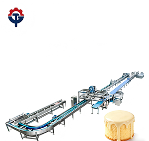 Línea de Producción de Pasteles Tipo Twinkies con Relleno de Crema, Controlada por PLC de TG Machine, Juego Completo - Product Image 5