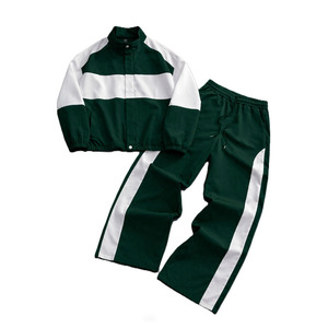 Veste d'extérieur tendance pour hommes, ensemble de survêtement de qualité supérieure, streetwear, coupe-vent en nylon imperméable, faible MOQ, logo personnalisé, vente en gros - Product Image 3