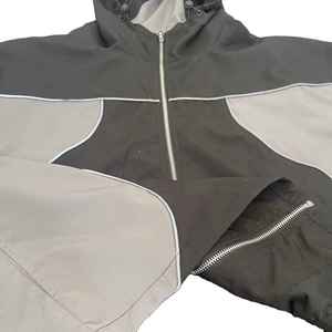 Custom Logo Waterproof Breathable Eco-Friendly Lightweight <b>Wind</b> <b>Breaker</b> Men Track Suits Outdoor Regular Fit 100% Tracksuit - Product Image 4