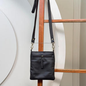 Bolso bandolera de vaquera occidental para mujer, bolso de cuero de vaca genuino cosido a mano para móvil, bolso bandolera bohemio occidental - Product Image 5