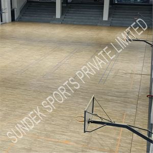 Suelo de Madera Sundek Air Cush para Cancha de Baloncesto, Ecológico, Absorción de Impactos, Grosor Personalizado, Uso en Interiores, Directo de Fábrica - Product Image 3