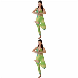 Conjunto de Yoga para Mujer, Elegante Conjunto Deportivo de Dos Piezas con Tecnología de Absorción de Humedad, Traje Atlético Ligero - Product Image 5