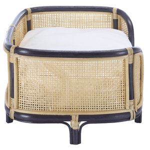 Eco Friendly Wholesale Cane Rattan Pet Bed <b>Cheap</b> Price Woven Dog <b>Couch</b> Furniture Box Frame Bulk Factory Direct Manufacturer - Product Image 5
