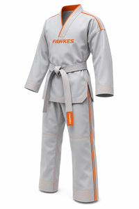 Tenue de sport FAWKES personnalisée pour arts martiaux, uniforme de karaté en coton respirant, design de haute qualité, prix de gros, tarif abordable 2026 - Product Image 6