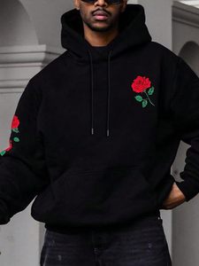 Men's Long Sleeve Lightweight Hooded Drawstring Letter Print Casual <b>Y2K</b> Graphic Hoodies Sweatshirt <b>Tops</b> Pullover - Product Image 2