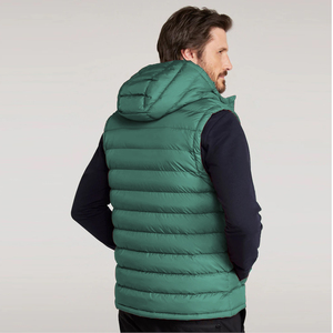 Chaleco de plumón de pato Montane para adultos, sin mangas, con cremallera, hecho de poliéster, cortavientos, con capucha. - Product Image 4