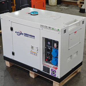 Groupe électrogène diesel super silencieux 5KVA/10KVA insonorisé avec option ATS 220V/380V/110V Petit générateur Prix abordable - Product Image 3
