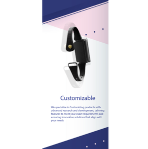 Bracelet intelligent en métal de haute qualité, moniteur de fréquence cardiaque, suivi GPS, suivi de la forme physique, compatible Android, étanche IP57, autonomie de 4 jours - Product Image 3