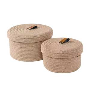 Cesta Artesanal Natural de Alta Calidad – Almacenamiento Elegante y Funcional para Hogares Modernos - Product Image 1