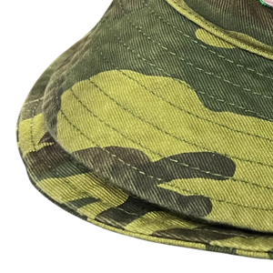 AKA <b>Camo</b> Bucket Hat Pink Embroidered Letter Camouflage Cotton Outdoor <b>Cap</b> Adjustable Casual Fashion Streetwear Hat for Men Women - Product Image 4