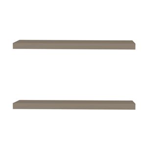 Mensola da Parete Fluttuante Color Tortora - Product Image 3