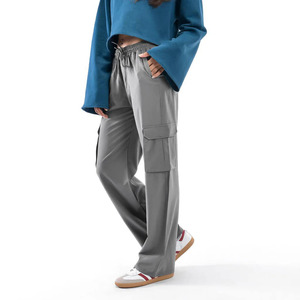 Pantalones Cargo Anchos de Verano para Mujer, Estilo Hip Hop, Holgados, de Moda Coreana, Joggers, Pantalones Deportivos - Product Image 1