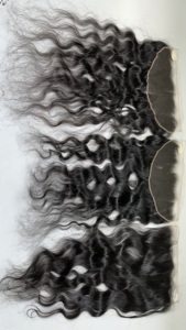 Extensiones de Cabello Rizado Natural Indio Remy HD de 13x6 con Cinta Adhesiva, de Una Sola Capa, Teñidas - Product Image 4