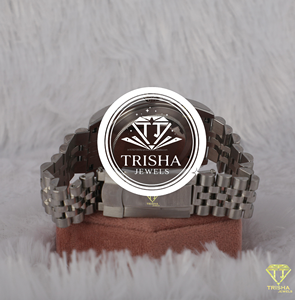 Reloj de Pulsera LuxuryDial, Reloj de Cuarzo de Acero Inoxidable Dorado, Joyería de Diamantes Premium para Venta al por Menor y al por Mayor - Product Image 3