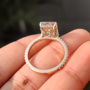 Best Quality Elegant Fashion Moissanite <b>Diamond</b> <b>Ring</b> for Women Luxury Jewelry for Wedding Party Engagement Gift Available - Product Image 3