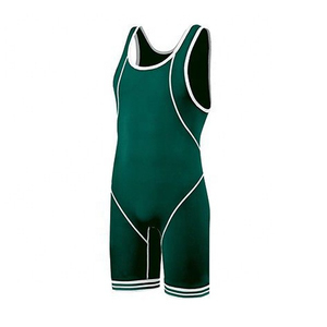 Singlet MMA unisexe uni, une pièce, en Spandex et Polyester, pour arts martiaux mixtes, extensible, séchage rapide, respirant, pour adulte - Product Image 4