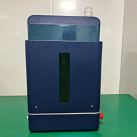 Máquina de Grabado Láser de Fibra MOPA de 20W, Tipo Cerrado, Serie SCF, para Detalles Finos en Joyería, Electrónica y Marcado de Metales