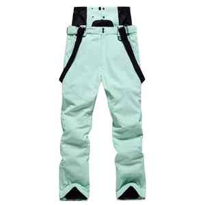 Cremalleras de ventilación ajustables para una transpirabilidad controlada en nieve profunda con pantalones de esquí y nieve de tela ligera y aislante. - Product Image 5