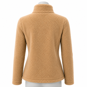 Veste matelassée réversible chauffante en polaire pour femme, coupe-vent et écologique, idéale pour l'hiver et les loisirs - Product Image 4