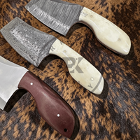 Couteau de boucher vintage en acier Damas fait main, petit hachoir, couteaux de cuisine écologiques haut de gamme, fournisseur en gros B2B KNIVES