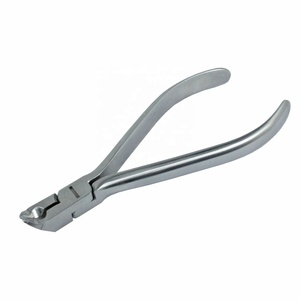 Nouveau Logo OEM coudé 45 Instruments chirurgicaux dentaires en acier inoxydable support orthodontique enlevant la pince de décollement couleur naturelle - Product Image 4