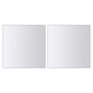 Set di 16 Piastrelle a Specchio in Vetro Trasparente di Medie Dimensioni per Decorazione Casa o Ufficio - Product Image 2