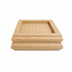 Cubiertas de Madera Premium para Escalones, Madera Sólida con Parte Superior Cuadrada, Piezas Tradicionales para Escaleras, Fácil Instalación, Acabado Duradero y Resistente - Product Image 3