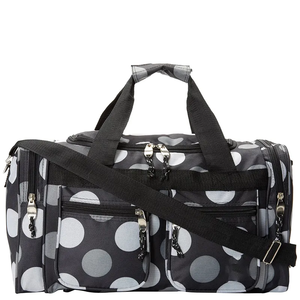Sac de sport coloré à sublimation florale en polyester avec grande capacité intérieure pour la gym, les voyages et l'entraînement - Product Image 6