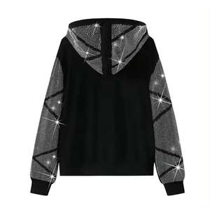 Survêtement pour homme de qualité supérieure avec strass, qualité premium, hiver, respirant, séchage rapide, doublure en polaire, jogging, prix abordable - Product Image 4