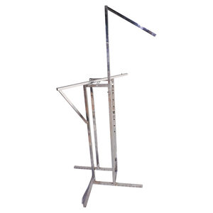 Porte-vêtements pliable robuste en métal Bros Display, design moderne et luxueux, autoportant, revêtement poudré, OEM ODM - Product Image 3