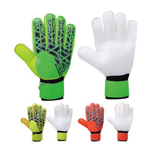 1 paire de gants de gardien de but de football en microfibre imperméables, durables, unisexes, personnalisables, bon marché, OEM - Product Image 4