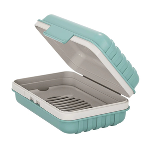 Soap Cage <b>Shower</b> Soap Case Tray With <b>Drain</b> Creative Soap Dish Easy Operation Home Plastic Soap Box For Professional Quality - Product Image 1