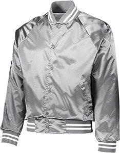 Veste homme sur mesure 100% nylon satin polyester bomber varsity jackets look brillant vestes homme style bomber vente en ligne chaude - Product Image 4