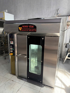 Minh Tam LX8M 8-Tray Electric Rotary Oven Automatic Portable Multifunctional Overheat Protection 220V/380V Bakery New Condition - Product Image 2