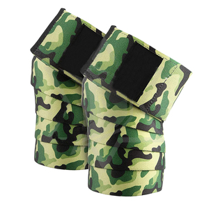Vendas de codo de camuflaje de nailon y algodón elástico de alta resistencia de 2M con protección profesional para levantamiento de pesas y entrenamiento en gimnasio al por mayor - Product Image 2
