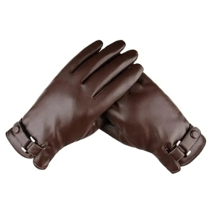 Guantes de Cuero de Moda con Nuevo Diseño, de Buena Calidad y al Mejor Precio, Cálidos, Casuales, Unisex, Suaves y Cómodos para Invierno - Product Image 5