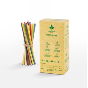 Eco Friendly Rice <b>Straws</b> Sustainable <b>Drinking</b> <b>Straws</b> <b>for</b> Restaurants Cafes Beverage Brands and Green Packaging Supply - Product Image 6