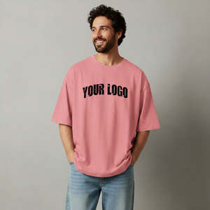 T-shirts pour hommes de haute qualité, col rond, OEM, coton uni, respirant, manches courtes, style streetwear, légers. - Product Image 1