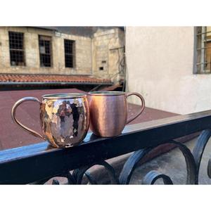 Oxidised Copper Moscow Mule <b>Mug</b> Vintage Style Whisky Champagne Beer Drinking For Bar Party Use Copper <b>Fancy</b> <b>Mugs</b> For Gifting - Product Image 2