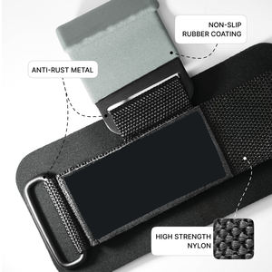 Heavy Duty Neoprene Wrist Support Hooks for Gym <b>Weight</b> Lifting and <b>Training</b>-Anti-Slip Pain Relief Unisex - Product Image 2